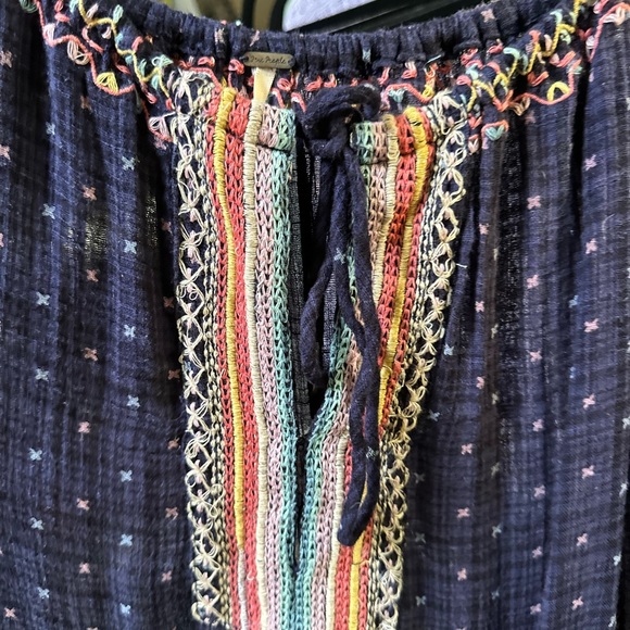 Free People Talia Embroidered Blouse - Picture 5 of 16